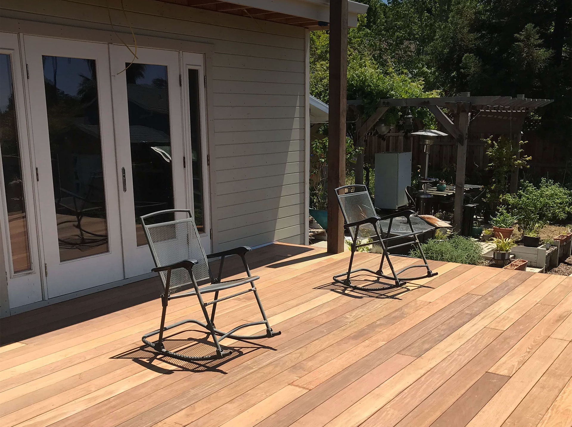 Simple, attractive deck installed in Castro Valley, CA