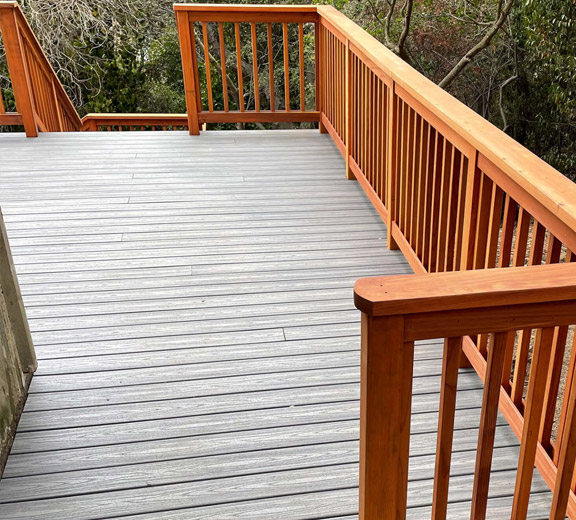 a deck design and construction done by our experts