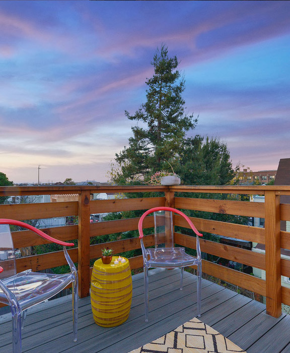 our team built this deck and attached ADU in Alameda