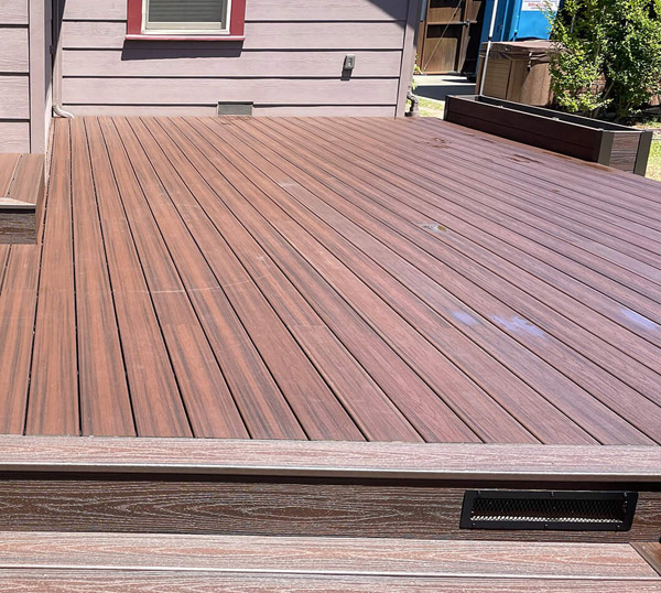 deck design and installation done by our dedicated team